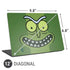 Adult Swim Rick and Morty Pickle Rick Universal Laptop 12in (9.8 x 6.8in) Skin